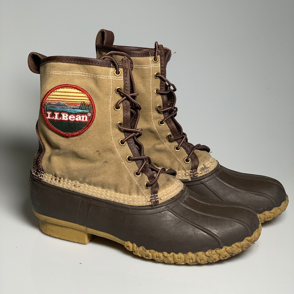 LL Bean Mens Katahdin Patch Boot - SIZE 11